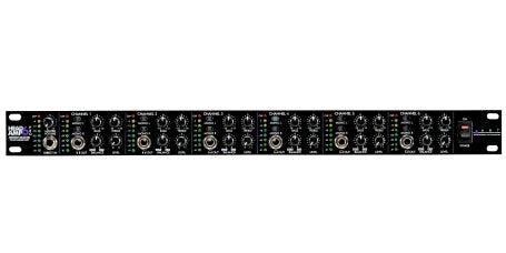 ART HeadAmp6PRO Rack-Mount 6-Channel Stereo Headphone Amplifier