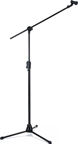 Hercules MS533B EZ Clutch tripod mic stand with hideaway boom