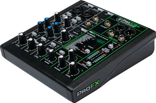Mackie ProFX6v3 6-channel mixer with USB and effects