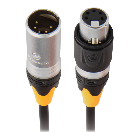 Chauvet Professional IP65 5-pin DMX cable connectors
