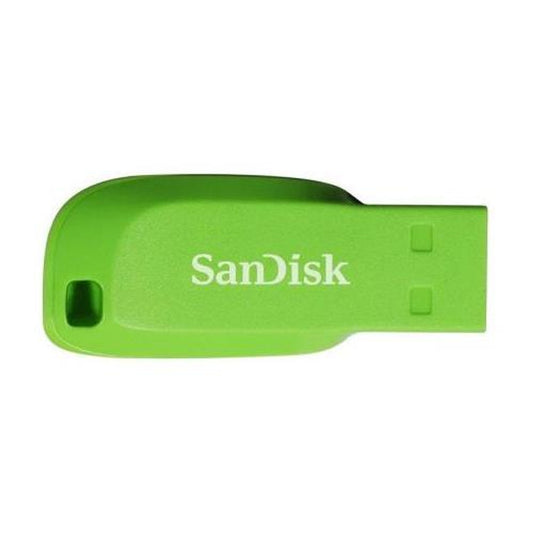 SanDisk Cruzer Blade USB Flash Drive 16 GB USB 20 Electric Green