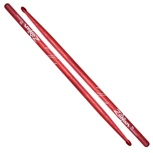 Zildjian Z5ANR Drumsticks 5A Nylon Red